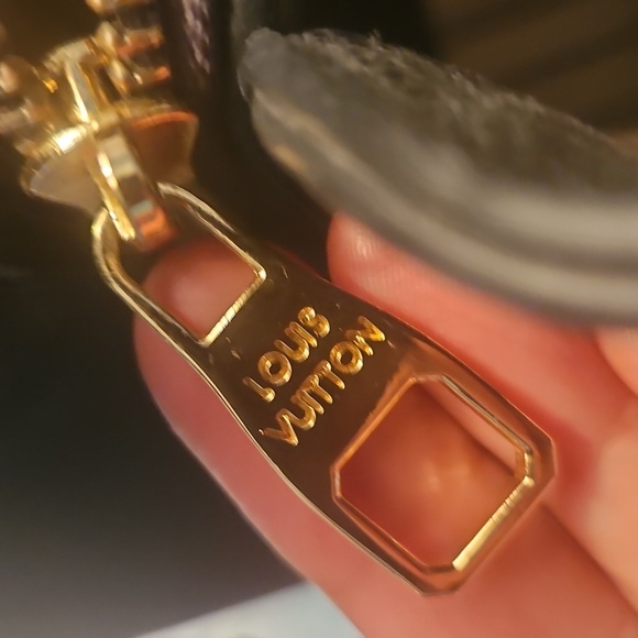 Louis Vuitton Black Embossed Leather Satche, Excellent Condition - Picture 6 of 12